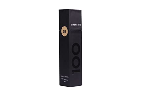 Image of Tombow MONO 100 Graphite Pencil, 1 doz. /Box, 2B