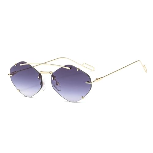 Lunettes de soleil pour femmes légères contre l'éblouissement à verres dégradés