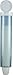 San Jamar C3165 Medium Pull Type Water Cup Dispenser, Fits 4oz to 10oz Cone and Flat Cup Size, 2-1/4" to 3-1/4" Rim, 16" Tube Length, Frosted Blue