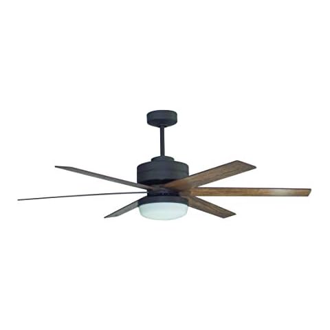 Litex Industries 12025 Rossman Ceiling Fan, 54, Bronze Cover