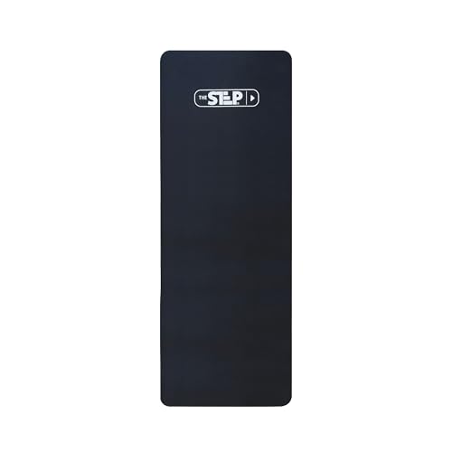 The Step Small Exercise Mat - Premium Workout Mat for Home Gym and Studio Use, Extra Comfortable Yoga Mat, Easy-to-Clean and Durable Material - Yoga Mats for Home Workout