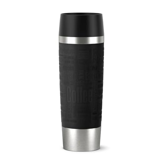Lunch to go: So gut schmeckt die Mittagspause (GU KüchenRatgeber) 3 Emsa 515615 Travel Mug Classic Grande | Thermobecher | Isolierbecher | 500ml | hält 6h heiß, 12h kalt | 100% dicht | auslaufsicher | Easy Quick-Press-Verschluss | 360°-Trinköffnung | Schwarz