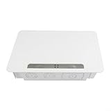 Jotekonoby 9-Zoll-TV-Media-Box, wandmontiertes Kabelmanagementsystem mit Steckdose und Netzwerkgehäuse-Kit für Kabelverbergung und Unterhaltungszentrum