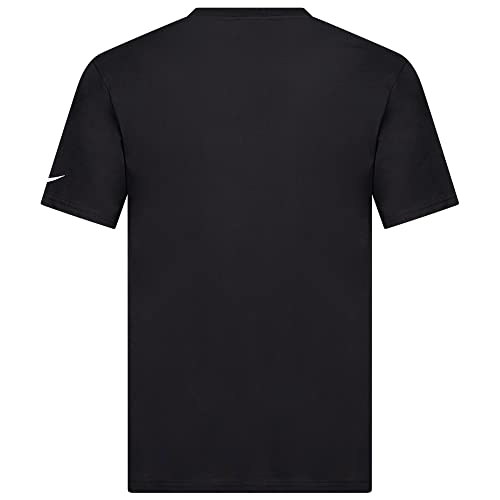 NIKE Just Do It T Shirt Mens Swoosh Tee Crew Neck Short Sleeve T Shirt Black DR9275 010 New