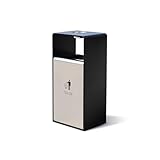 2. Une poubelle à ouverture latérale carrée avec un grand diamètre extérieur est plus adaptée à un usage commercial ou domestique.