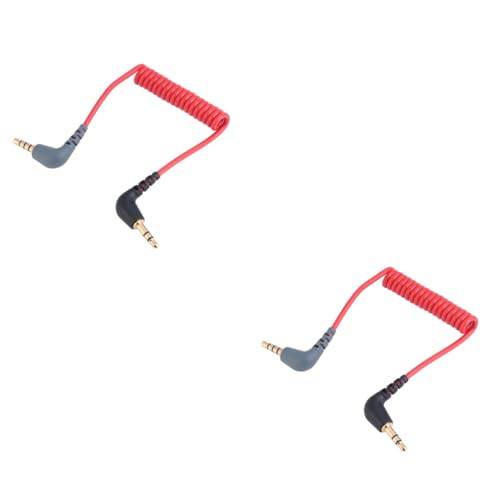 Cable de transformación de micrófono de rojo Gadpiparty extensión de audio dispositivos móviles