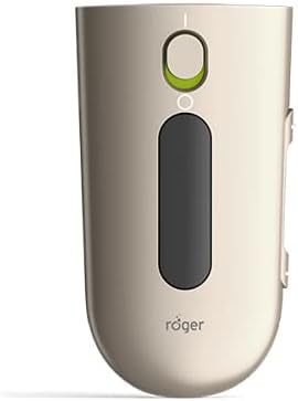 Front view of the Phonak Roger NeckLoop Receiver, showing the main control buttons and display area.