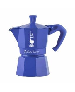 moka 1 tazza colore blu Bialetti moka 1 tazza
