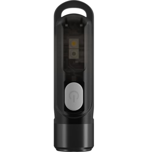 Nitecore Tiki LE Keychain Flashlight, 300 Lumens USB-C Rechargeable with Red Blue Light and LumenTac USB Cable