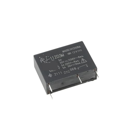 Relé PCJ-105D3M de 5VDC ideal para placas de desarrollo y proyectos con microcontroladores 3