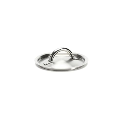 de Buyer - Couvercle en acier inoxydable satiné - 14 cm - 3509.14, argenté