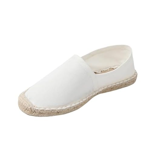 R-ISLAND Alpargata para Mujer,Adulto,Comodas,Ligeras,Genial para casa Exterior.(Blanco 39) | Ya disponible en tu tienda friki favorita! En mundofriki.es!