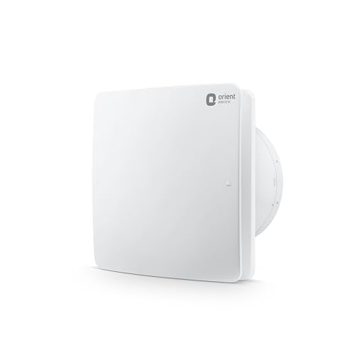 Image of Orient Ventro exhaust 150 mm | White | Glass and wall mountable | Elegant design with high performance | Noiseless Operation | 2 year warranty