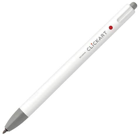 Amazon.co.jp: ゼブラ クリッカート ノック式水性サインペン