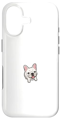 Cute Smiling French Bulldog - �z���C�g �X�}�z�P�[�X iPhone 17 �p