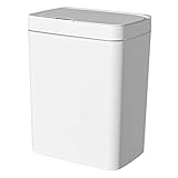 Milageto Automatischer Abfallbehälter für Haushalt und Büro, 18L Schwarz