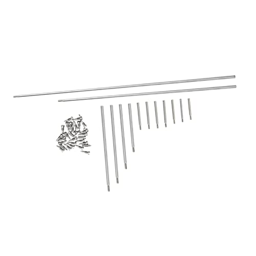 BESPORTBLE 1 Set Saxophone Repair Screws Tool Kit for Woodwind Instruments Thread Rods Screws Durable Parts for DIY Musical Instrument Maintenance