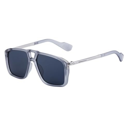 Lunettes de soleil rétro carrées MUTYNE pare-soleil mode unisexe miroirs