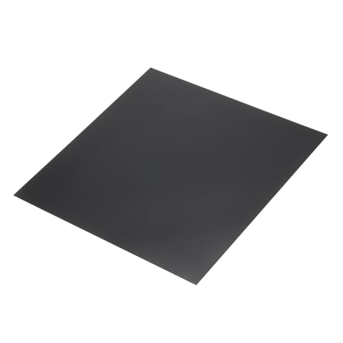 Image of MECCANIXITY Black ABS Plastic Sheet 10 x 10 x 0.04 Inch for Building Model, DIY Crafts, Panel, Pack of 1 Pcs