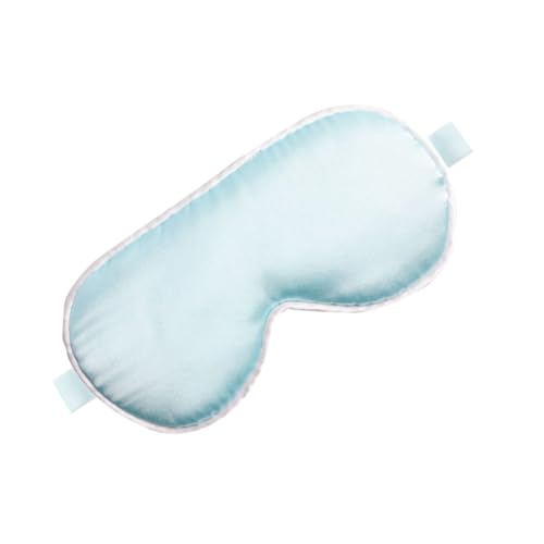 gafas de protección para juguetes sensorial dormir con los ojos vendados cubre ojos para en el de los tapa de ojos seda de mora Sky-blue NOLITOY