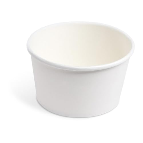 VEPATIM 50 Stück Papier Eisbecher 350 ml