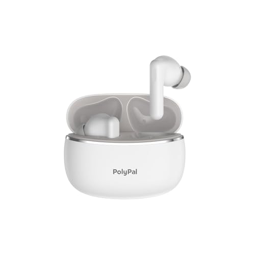 PolyPal P1 AI Translation Earbuds, 138 Languages for Live Speech