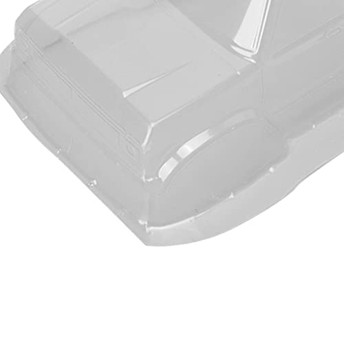 RC Car Body Shells 1:24 Scale Crawler Body Parts for Axial SCX24 Yellow (Clear)