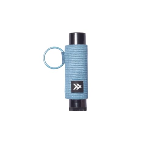 Thread Wallets Elastic Chapstick and Lip Gloss Holder Keychain (Surf Blue)