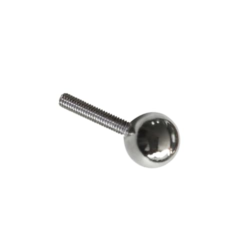 3D Printer Spherical Ball Screw M6x20 Carbon Steel Silver 20mm X 48mm