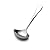 Towle Living Basic Soup Ladle, Silver