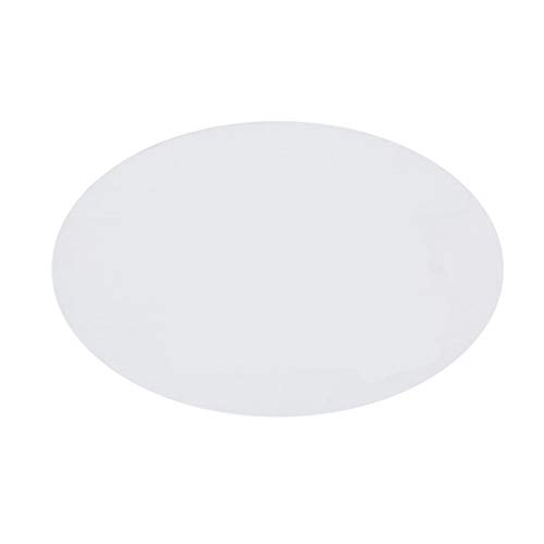 Exceart 5Pcs Oval Canvas Panel Boards Stretched Artist Canvas Boards For Acrylic Painting Oil Pouring Drawing Home Decorations 24X30Cm #TOP4