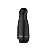 Dispositivo automatico di stimolazione for adulti for uomo – Camera interna strutturata con funzione movimento(Black Star Shine)