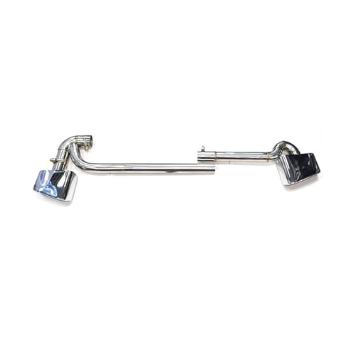 Silencieux BMW X3 F25 X4 F26 en acier inoxydable 304 canule argentée