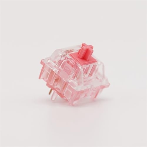 PAKJEL KTT Strawberry Switch V2, 5Pin Linear Pink Clear...