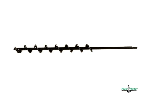 Power Planter Bulb Auger & Bedding Plant Tool - 2x30" Garden Auger Drill Bit with 1/2" Non-Slip Hex Drive, Hand-Welded Planting Auger Gardening Drill, Earth Auger Digging Tools, Up to 30" Deep image 4