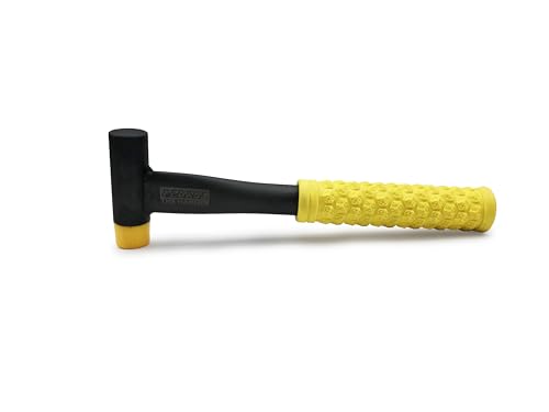 Pedro's The Hammer II Unisex Adult Hammer, Black/Yellow, 275 mm