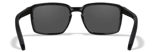 Image of Wiley X WX Alfa Captivate Polarized Sunglasses, Safety Glasses for Men and Women, UV Eye Protection