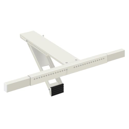 Image of Jeacent Window AC Bracket No Drill, Heavy-Duty Window Air Conditioner Support Bracket Up to 160lbs, Fits Single or Double Hung Windows