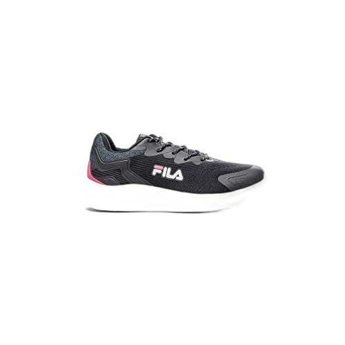 Tenis Fila Force Feminino,Preto/Grafite/Rosa, 36