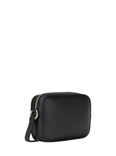 Sac luxe Michael Kors Jet Set en cuir grainé noir finitions métalliques