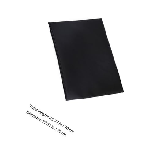 Capa impermeable para corte de cabello Abaodam negra miniatura 2