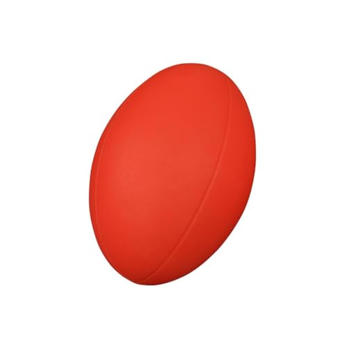 Mousse enduite Ballon de Rugby Rouge