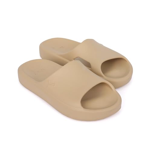 PUMA Puma Men's SHIBUI CAT Slide Sandal, Prairie Tan, 8