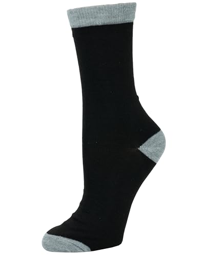 Image of Gelante 12-Pair Women's Crew Socks, Soft Thin Lightweight Breathable Athletic & Casual