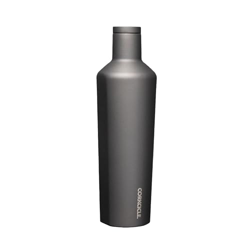 Corkcicle Classic Canteen Insulated Tumbler, Ceramic Slate, 25 oz – Reusable Water Bottle Keeps Beverages Cold for 25 Hours & Hot 12 Hours – Cupholder Friendly Tumbler with Screw-On Cap Corkcicle Classic Canteen Insulated Tumbler, Ceramic Slate, 25 oz – Reusable Water Bottle Keeps Beverages Cold for 25 Hours & Hot 12 Hours – Cupholder Friendly Tumbler with Screw-On Cap