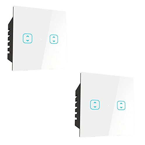 NETSTAR® 2-Way Touch Smart Wi-Fi + Bluetooth Switch (Pack of 2 Nos) | Netstar Mobile App Control I Compatible with Alexa, Google Home, Apple Siri-image-0