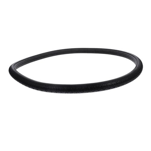 BEBEMOKO Flat Wheelchair Tires Pu Solid Replacement Easy-Mount for Front Rear Wheelchair Wheels