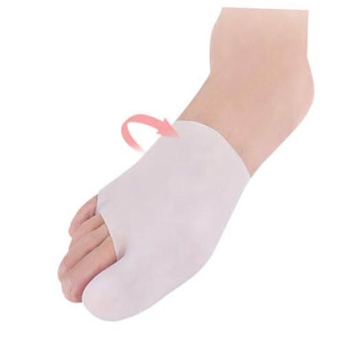COLLBATH 1 Pair Separators Feet Care Tool Foot Bunion White