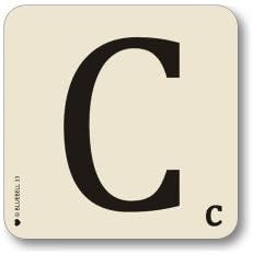 Bluebell Collection Personalised Alphabet Letter Placemats (C)