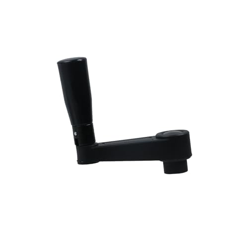 Image of Foldable Crank Handle Swivel Rocker Handle Nylon Lathe Crank Handles for Industrial Machine Tools or Other Equipments, Hole Diameter 8mm